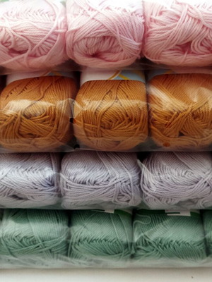 Sunny Lama Cotton knitting yarn pack of 40 new, cotton colors