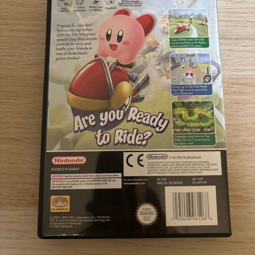 Kirby Air Ride Nintendo GameCube English like new
