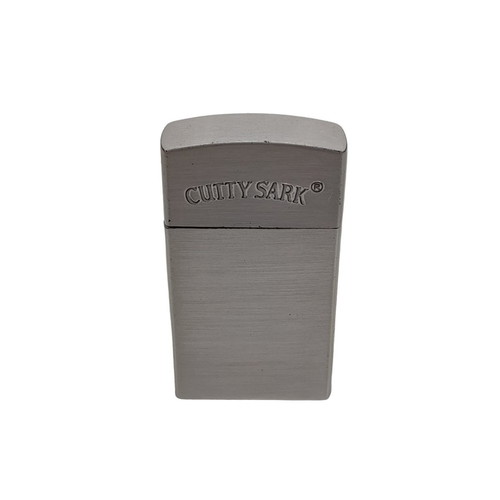Cutty Sark silver lighter used vintage