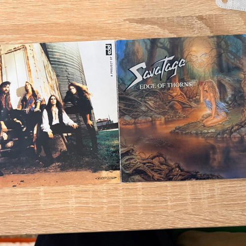 Savatage Edge of Thorns CD used, heavy metal classic