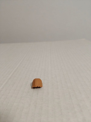 Lego blonde light-colored wig used