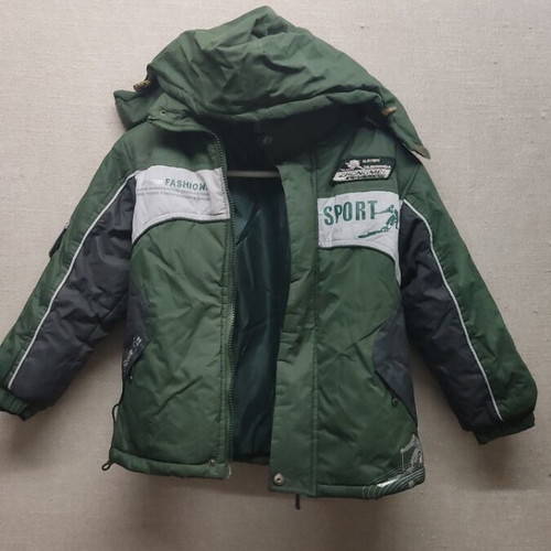 Children's jacket, size 110 cm, green