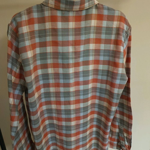 Pop Air checked shirt XL new, 100% cotton