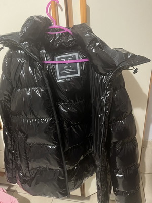 19V69 Italia by Versace black glossy puffer jacket like new, XL