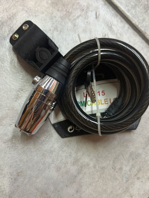 Lock with Alarm LK215 for Bikes and Scooters new
