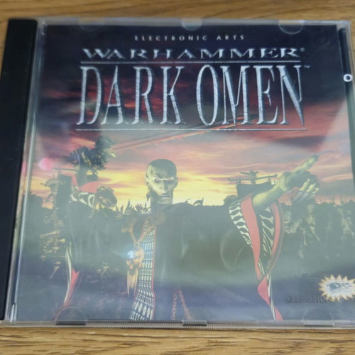 Warhammer: Dark Omen PC game, 1998, complete in box