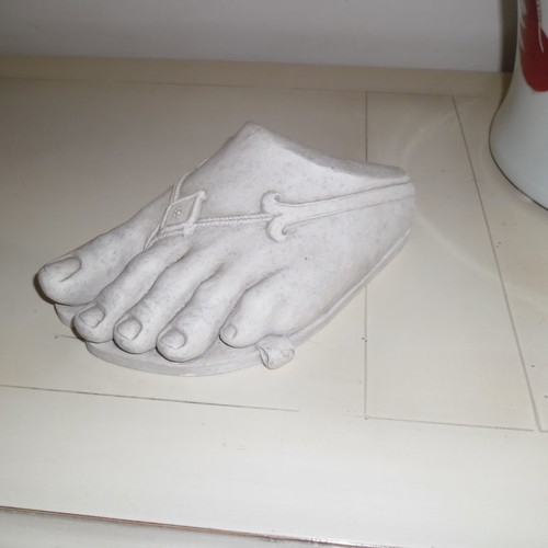 Ancient Greek foot like new 17x11cm
