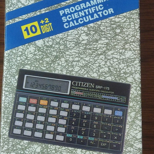 Citizen Scientific Programmable Calculator new with 12 programs