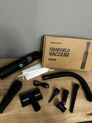 Sealight Handheld Vacuum 4 in 1, powerful suction 29 000 Pa, new