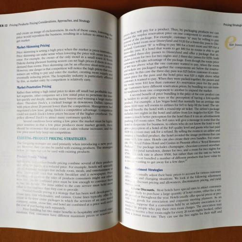 Marketing for Hospitality and Tourism 4th edition like new, English