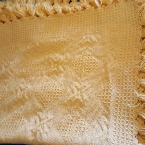 Wool Blanket like new, 160x200 cm, rich texture, beautiful color