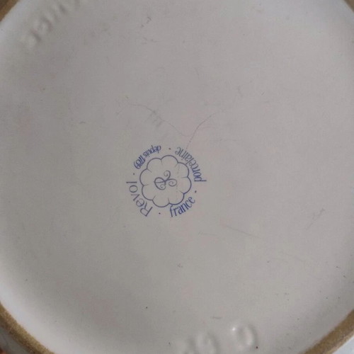 Revol France porcelain pasta serving dish used