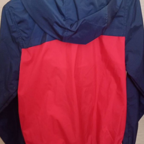 Timberland children's windbreaker jacket, blue and red, size 152 cm