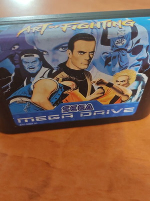 Sega Mega Drive Art of Fighting used game cartridge