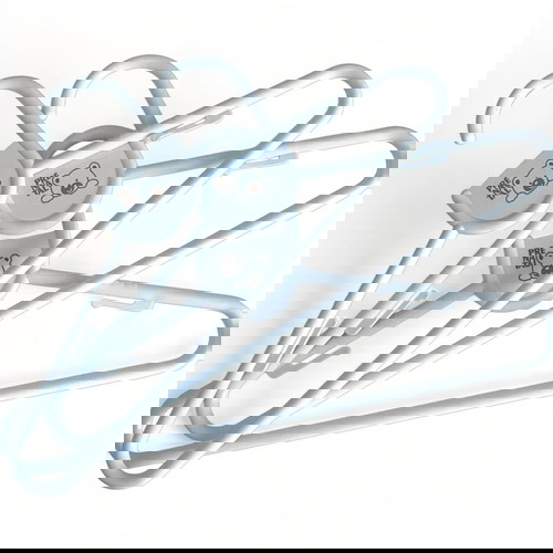 Κρεμάστρες παιδικές Prenatal σε απόχρωση σιέλ, πακέτο 3, καινούργιες