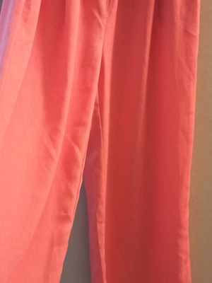 Pants like new, orange, size S