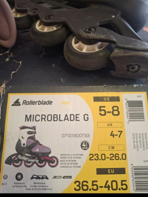 Rollerblade Microblade G used inline skates