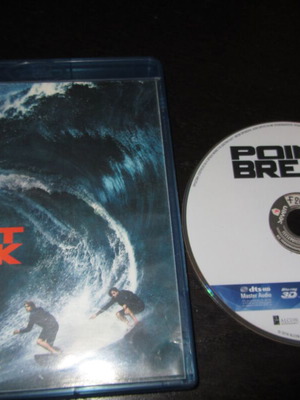 Point Break 3D Blu Ray used, scratched