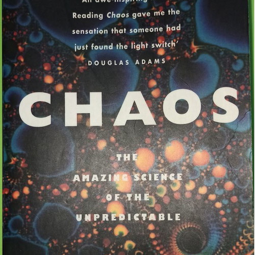 Βιβλίο Chaos του James Gleick μεταχειρισμένο, μαλακό εξώφυλλο, αγγλικά