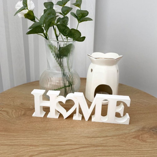 Home decorative table piece new in white or black