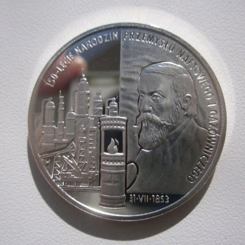 Poland 10 Zlotych 2003 proof coin new, silver .925
