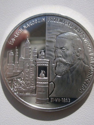 Νόμισμα Poland 10 Zlotych 2003 proof καινούργιο, ασήμι .925