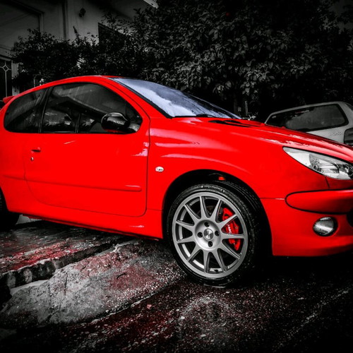 Peugeot 206 RC like new, 61,200 km, coupe sport, 2006