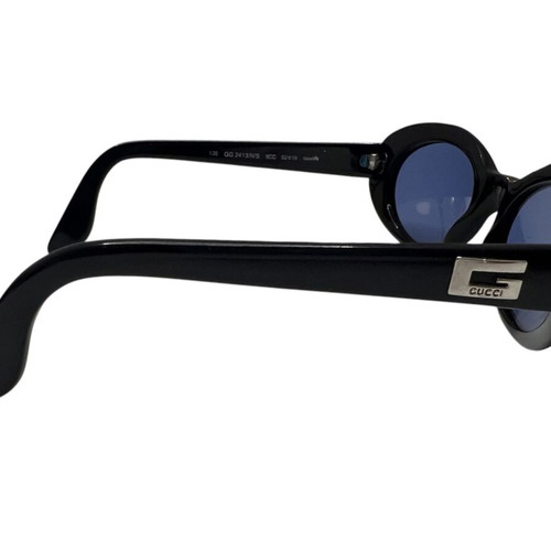 Gucci Cat Eye Sunglasses used, black and blue
