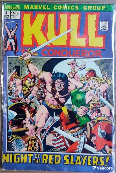  MARVEL COMICS xenoglossa KULL THE CONQUEROR  (1971)