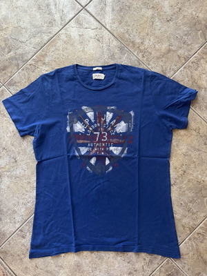 Pepe Jeans T-shirt blue size large used, authentic