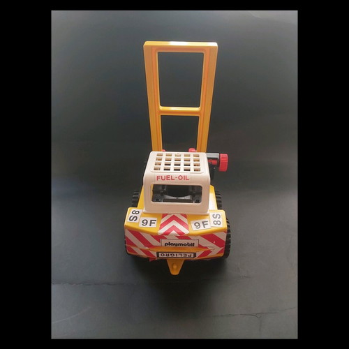 Playmobil forklift used vintage vehicle 1980 Geobra