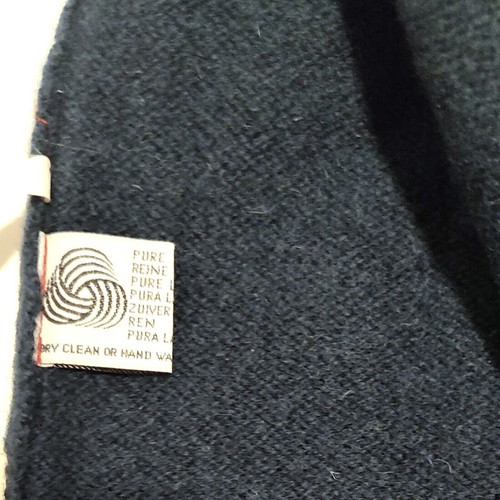 Diesel wool knitwear sweater like new, size M, navy and gray