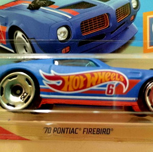 '70 Pontiac Firebird Μοντέλο Μινατούρα Hot Wheels (2018)