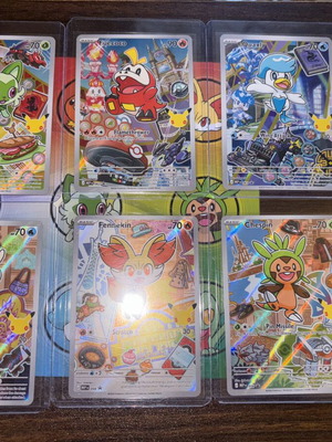 First Partner Series 3 Gen 6 + 9 Pokemon κάρτες μαζί με τα toploaders, σαν καινούργιο