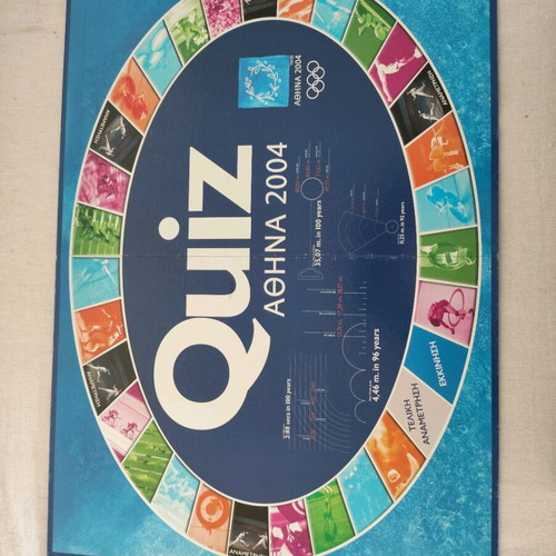 Athens 2004 Olympics Quiz used with cards and instructions