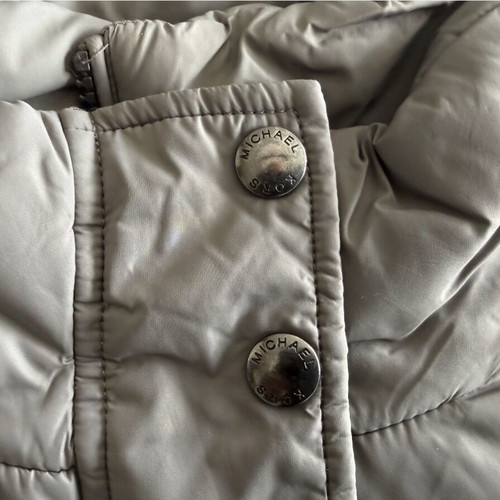 Michael Kors down jacket women's used, gray, size M