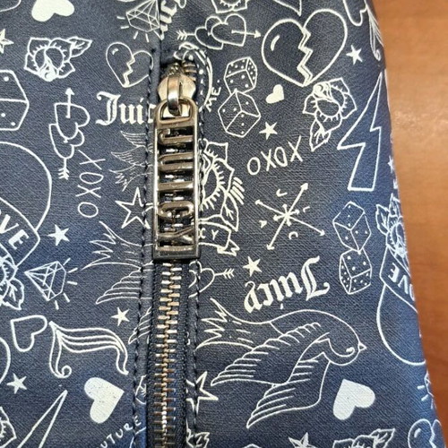 Juicy Couture crossbody bag like new, blue and orange