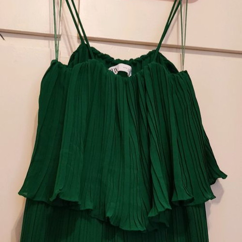 Zara women's jumpsuit like new, green -  20,00 - Vendora.cy