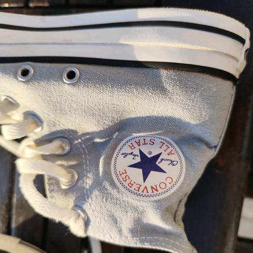 Converse All Star boots light blue like new, size 36.5