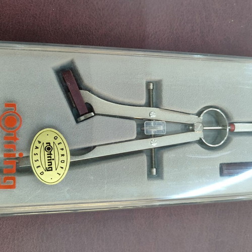 Rotring design compass for rapidograph new