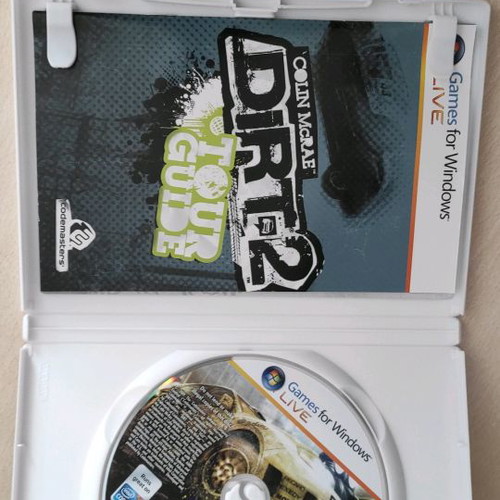 Colin McRae Dirt 1 & Dirt 2 PC games like new