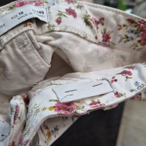 Zara Kids floral set for girl size 10 used