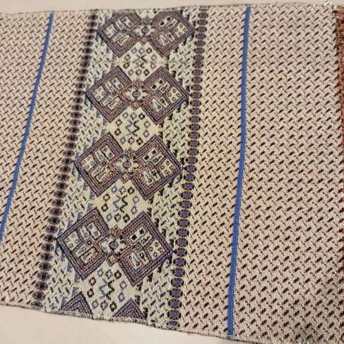 Set of 3 handmade loom textiles, new