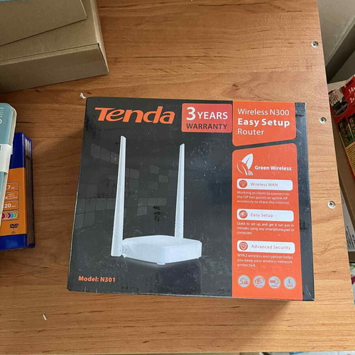 Tenda Wireless Router Wi-Fi 300 Mbps new