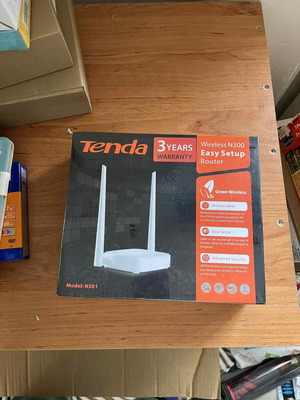 Tenda Wireless Router Wi-Fi 300 Mbps new