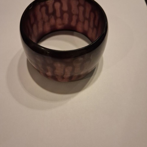 Bracelet used black, thickness 5 cm