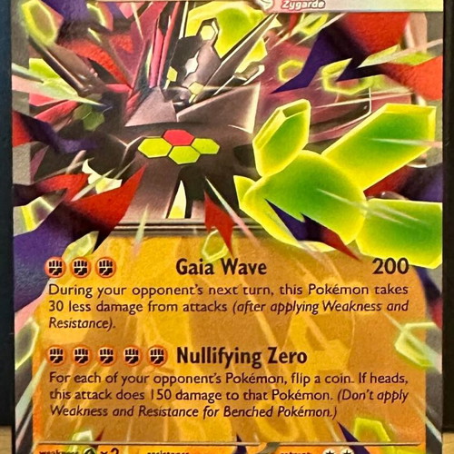 Mega Zygarde ex 071 MEP Black Star Promos NM Pokemon Card