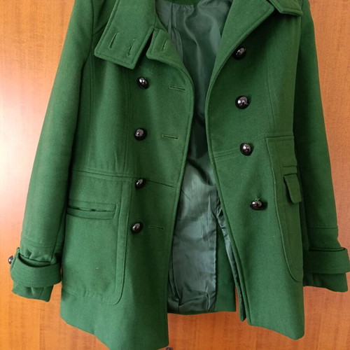 Sfera green coat like new size M
