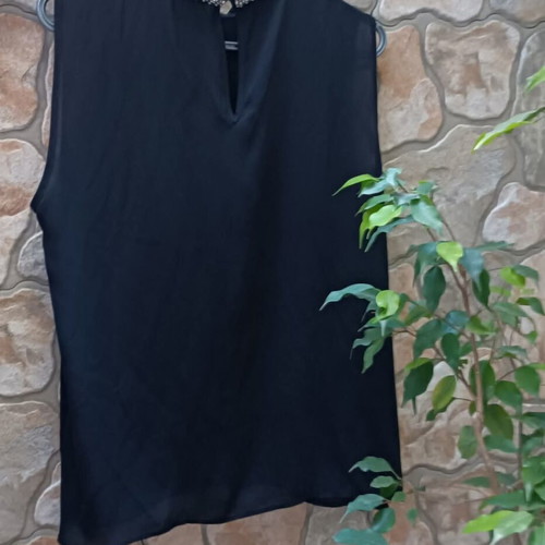Zara evening top size Large like new, black