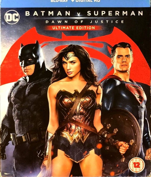 BLU-RAY BATMAN vs SUPERMAN DAWN OF JUSTICE